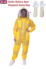 Yellow beekeeping suit layer - beekeeping, 3