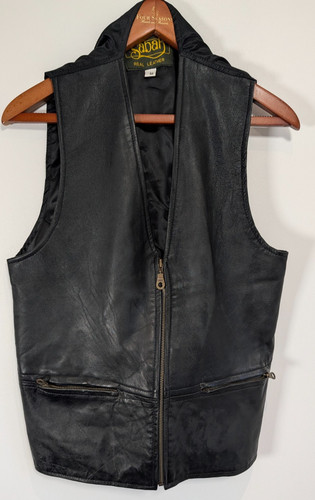 Sabah real leather vest - sabah,