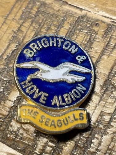 Vintage enamel brighton and - brighton,