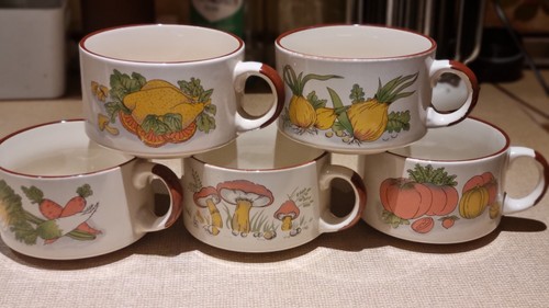 Vintage soup bowls set - bowls, of