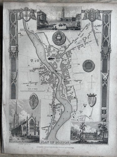 1838 plan boston - plan, of