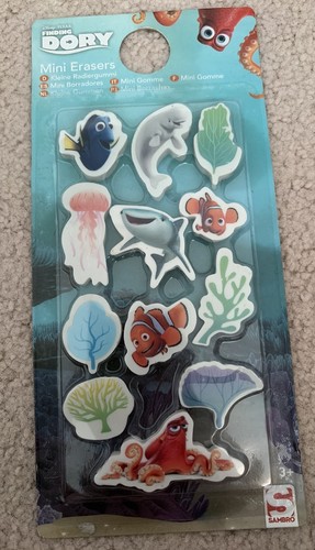 Finding dory mini erasers - dory,