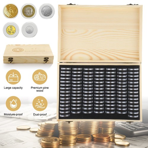 100 pcs coin capsule case - 100,
