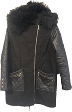 River Island Black Hooded