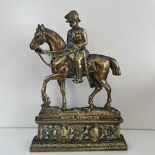 Antique Brass Doorstop Lord