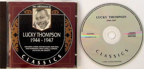 Lucky thompson chronological - thompson-,