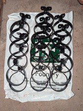 [RRP  £500] 19x Cast Iron Downpipe Clip Bracket 100mm 4" Hargreaves Foundry