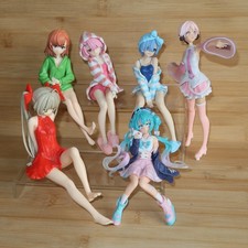 Anime Manga Girls Female Figure Bundle x 6