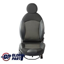 Front Sport Seat Mini R55 R56 R57 Heated Interior Right O/S Cloth Leather Black