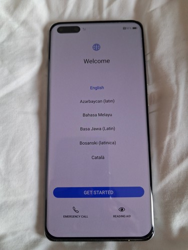 Huawei p40 pro silver 256gb - p40,