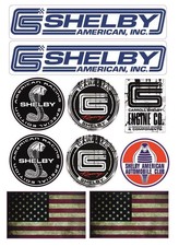 Shelby USA Decal Set A4 Cobra