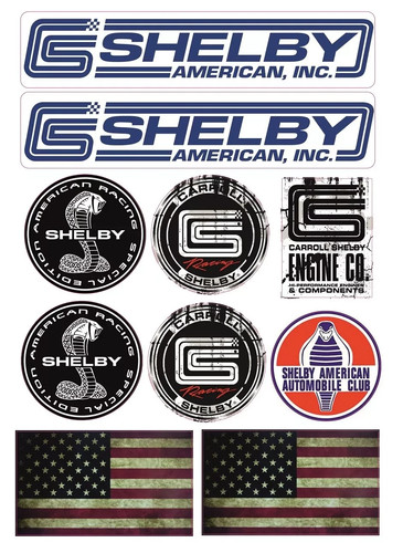 Shelby usa decal set - decal,