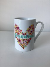 Grandma Mug Floral Heart