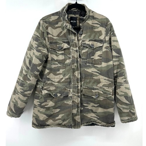 Women camo utility jacket - camo,