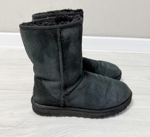 Women ugg black suede - ugg,