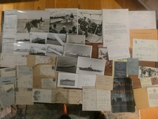 WW2 related Ephemera Censored Mail Aerographs Photos Maps Letters Job Lot EJL3