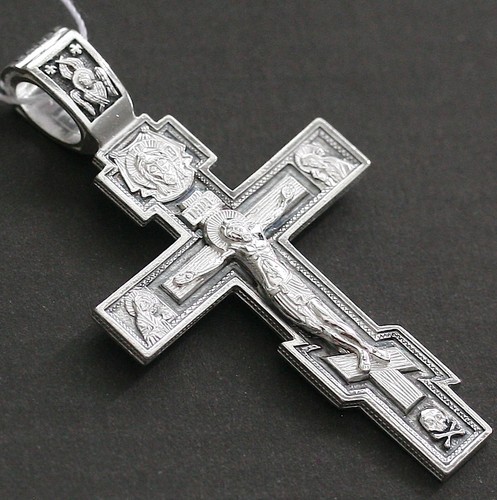 Orthodox cross necklace - cross,
