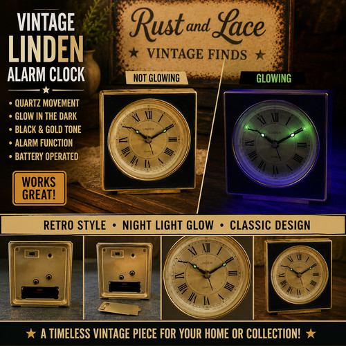 Vintage linden quartz - linden, alarm