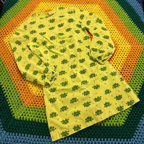 Vintage handmade green - 60's,