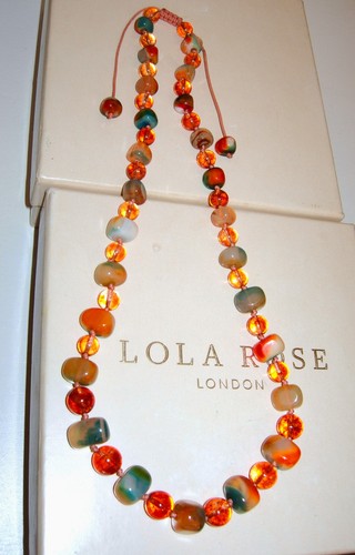 Lola rose tie dye - tie, orange