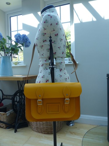 Yellow cambridge satchel - yellow,