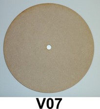 3 X WOODEN CLOCK FACE 298MM