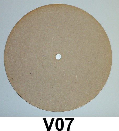Wooden clock face 298mm - 3,