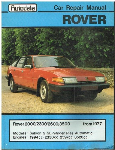 Rover sd1 2000 - sd1, (incl