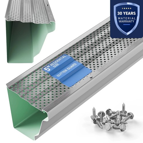 Gutter guard leaf protection - gutter,