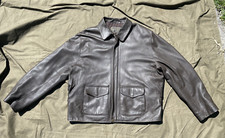 WESTED LEATHER CO INDIANA JONES LEATHER JACKET SIZE 48