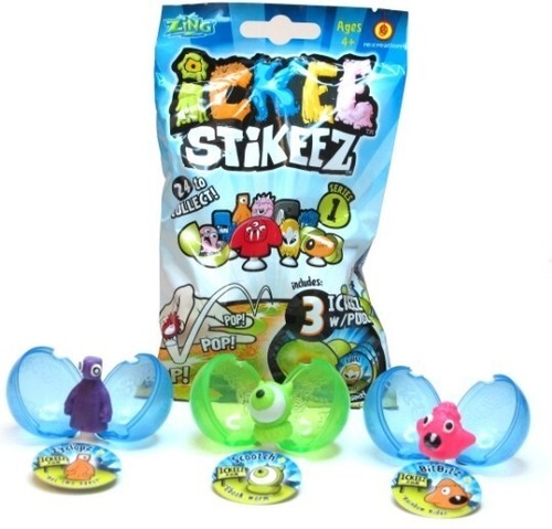 Pack ickee stikeez - pack, of
