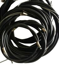 ukscooters LAMBRETTA GP LI CABLE KIT BLACK INC SPEEDO INDIAN THREADED NEW 