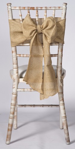 Linen chair sashes - linen,