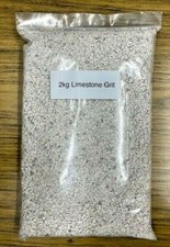 Poultry & Pigeon Limestone Grit 2kg - Re-sealable Bag - Fast Despatch