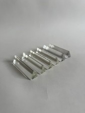 Set Of 6 Vintage Glass Prism
