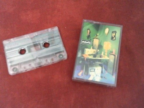 Cassette single oasis - single:,