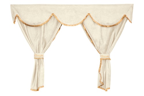 Truck curtains set for daf - curtains, xf