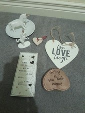 Ornaments Hearts Unicorn
