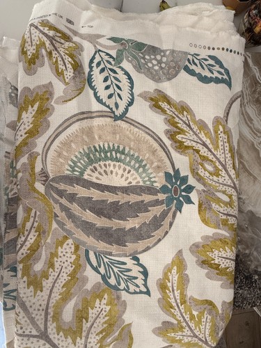 Sanderson cantaloupe fabric - cantaloupe,