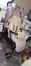 Silver Cross Pop Stroller With Raincover And Pram Warmer In Immaculate Condition