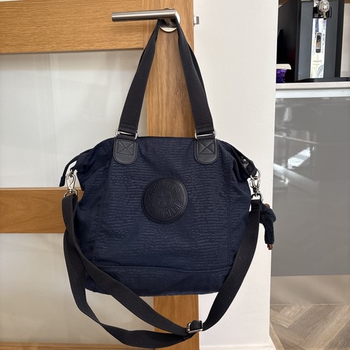 Kipling navy blue nylon - navy,