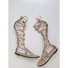 ZARA Suede Leather Buckled