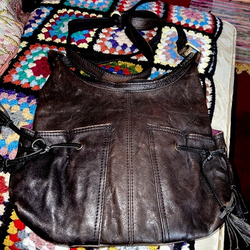 Oasis bag brown distressed - bag,