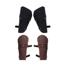 1 Pair Adults Faux Leather Arm