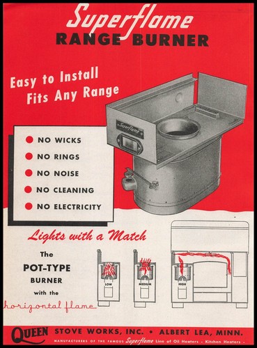 1947 queen stove - stove, works