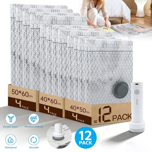 12x vacuum pack bags - 12x,