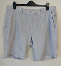 Men’s Ping Sensorcool Grey Golf Shorts size W38 86% Polyester outer
