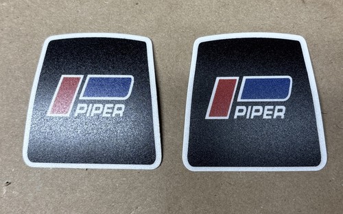Piper aircraft yoke emblems - aircraft,