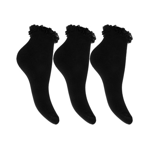 Girls school socks frilly - girls,