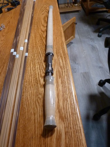 Switch spey rod gun smoke - gun, seat